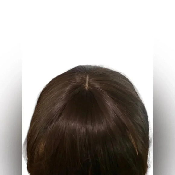 Layered Chocolate Brown Wig with Bangs 25” - Picture 11 of 11